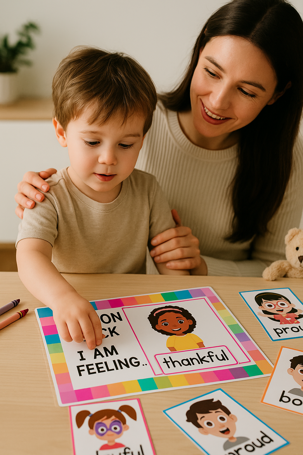 Emotion-Check Chart & Flashcards
