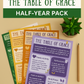 The Table of Grace: Half-Year Pack